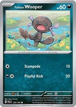 Wooper de Paldea / Paldean Wooper (PAL 129/193)
