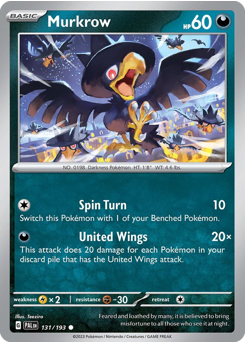 Murkrow (PAL 131/193)