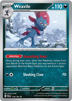 Weavile (PAL 134/193)
