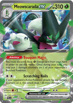 Meowscarada ex (PAL 15/193)