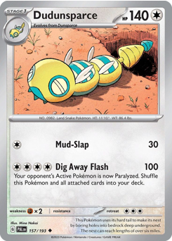 Dudunsparce (PAL 157/193)