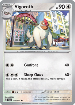 Vigoroth (PAL 161/193)