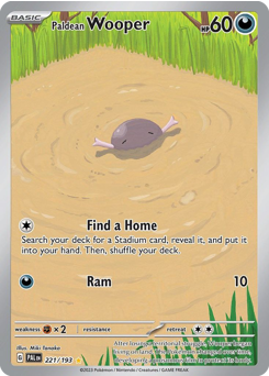 Wooper de Paldea / Paldean Wooper (PAL 221/193)