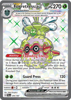 Forretress ex (PAL 230/193)