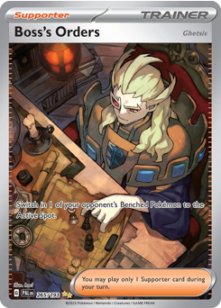 Ordem da Chefia / Boss's Orders (Ghetsis) (PAL 265/193)
