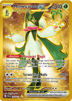 Meowscarada ex (PAL 271/193)