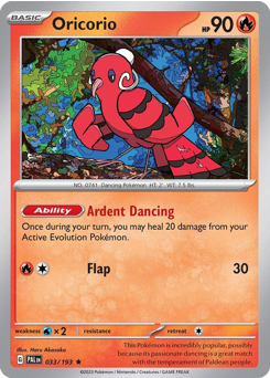 Oricorio (PAL 33/193)