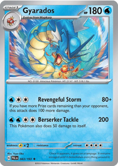 Gyarados (PAL 43/193)