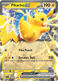 Pikachu ex (PAL 63/193)