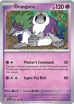 Oranguru (PAL 94/193)