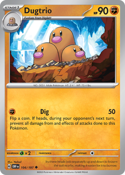 Dugtrio (OBF 104/197)