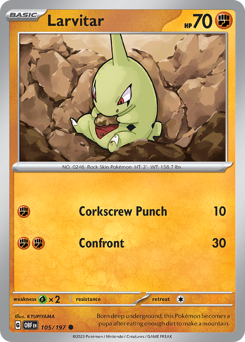 Larvitar (OBF 105/197)