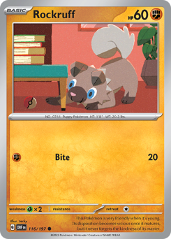 Rockruff (OBF 116/197)