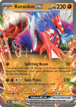Koraidon ex (OBF 124/197)