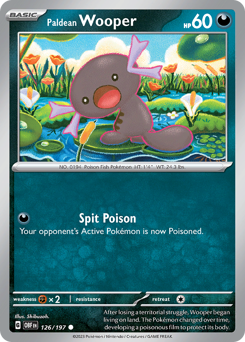 Wooper de Paldea / Paldean Wooper (OBF 126/197)