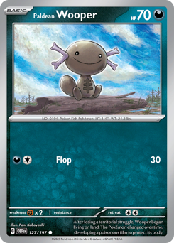 Wooper de Paldea / Paldean Wooper (OBF 127/197)