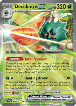 Decidueye ex (OBF 15/197)