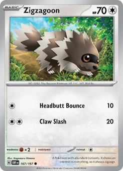 Zigzagoon (OBF 167/197)