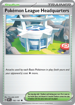 Sede da Liga Pokémon / Pokémon League Headquarters (OBF 192/197)