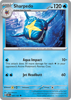 Sharpedo (OBF 47/197)