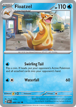 Floatzel (OBF 49/197)