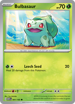 Bulbasaur (MEW 1/165)