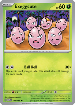 Exeggcute (MEW 102/165)