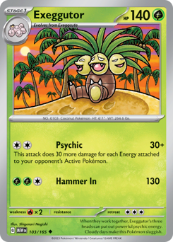 Exeggutor (MEW 103/165)