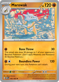 Marowak (MEW 105/165)
