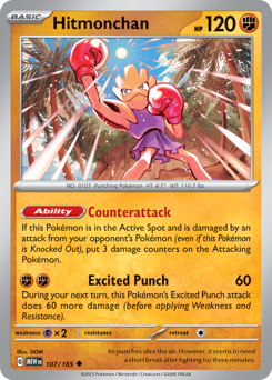 Hitmonchan (MEW 107/165)