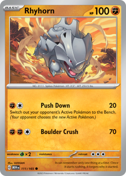 Rhyhorn (MEW 111/165)