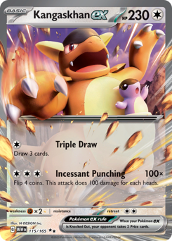 Kangaskhan ex (MEW 115/165)