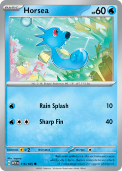 Horsea (MEW 116/165)