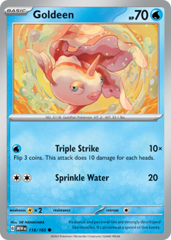 Goldeen (MEW 118/165)