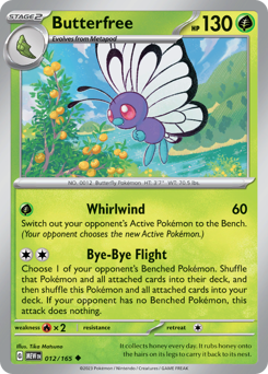 Butterfree (MEW 12/165)