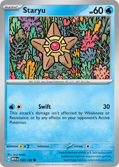Staryu (MEW 120/165)