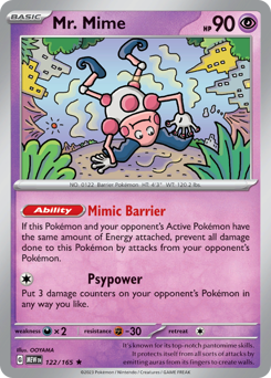 Mr. Mime (MEW 122/165)