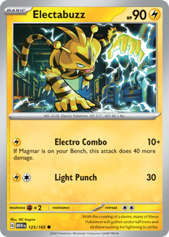 Electabuzz (MEW 125/165)