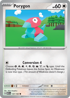 Porygon (MEW 137/165)