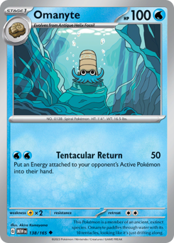 Omanyte (MEW 138/165)