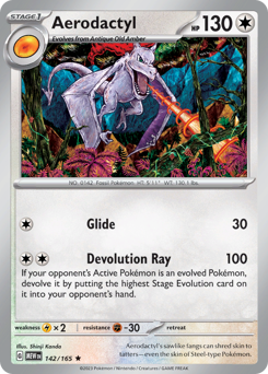 Aerodactyl (MEW 142/165)