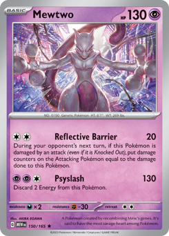 Mewtwo (MEW 150/165)