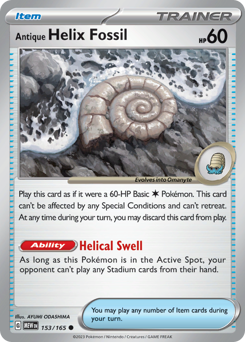 Fóssil Espiral Arcaico / Antique Helix Fossil (MEW 153/165)