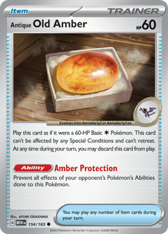 Âmbar Velho Arcaico / Antique Old Amber (MEW 154/165)