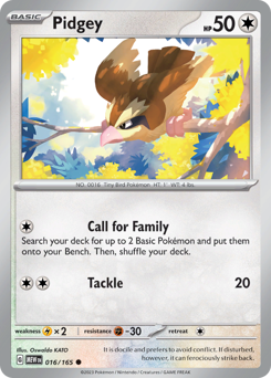 Pidgey (MEW 16/165)