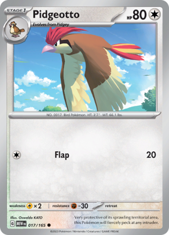 Pidgeotto (MEW 17/165)
