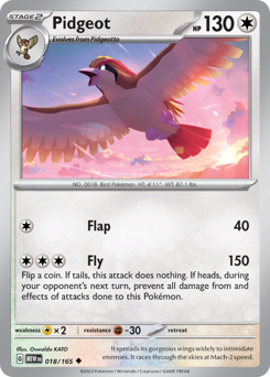 Pidgeot (MEW 18/165)