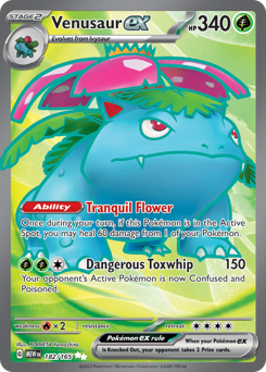 Venusaur ex (MEW 182/165)