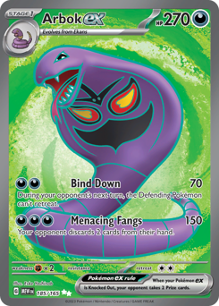 Arbok ex (MEW 185/165)
