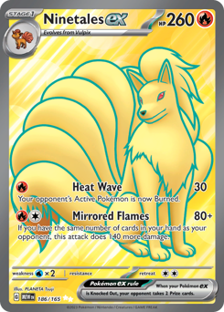 Ninetales ex (MEW 186/165)